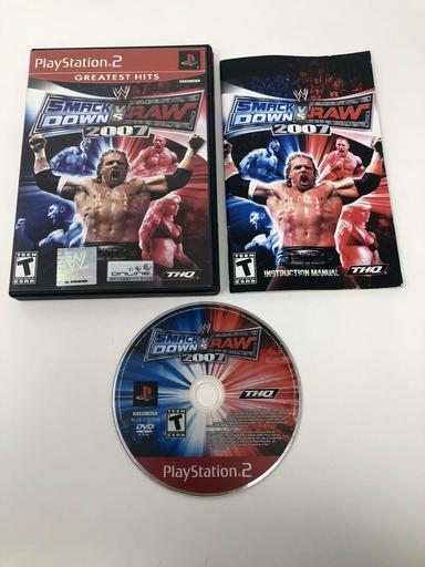 WWE Smackdown vs. Raw 2007 (Greatest Hits) (Sony Playstation 2)