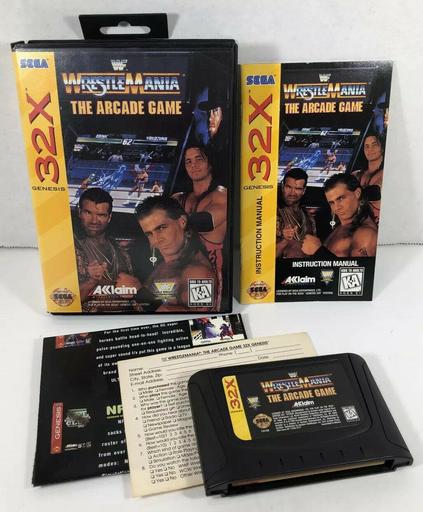WWF WrestleMania: The Arcade Game (Sega 32X)