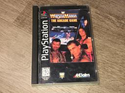 WWF Wrestlemania: The Arcade Game (Longbox) (Sony Playstation 1)